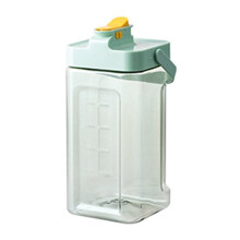 Summer Drink Dispenser with Tap, Large-Capacity Juice Drink Dispenser, Cold Kettle with Faucet,Green 3.5L