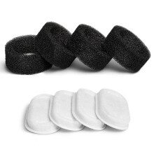 8PCS Cats Water Fountain Replacement Filters & Pre-Filter Sponges for Automatic Pet Fountain Dog Water Fountain