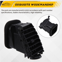 Front Center Dash Ac Vents Radio Trim Bezel Air Conditioning Outlet Grill Panel for Hilux 2008-2014