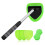 Windshield Cleaner Tool - Large  Car Interior&Exterior Window Cleaning Kit with Extendable Handle & Microfiber Pads 2