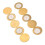 (2 Pcs) 3x10 Pieces 35mm Piezo Elements Sounder Drum Disc DIY 1