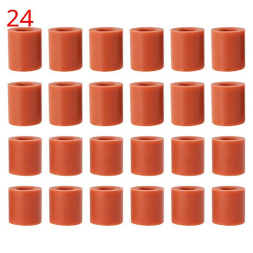 24PCS 3D Printer Silicone Heat-Resistant Leveling Column 16/18mm Outer Diameter 16mm Inner Diameter 4mm 1