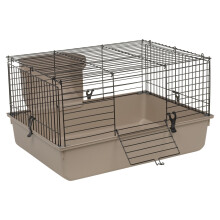 (Small) Indoor Guinea Pig Cage Single Level Plastic Base