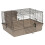 (Small) Indoor Guinea Pig Cage Single Level Plastic Base 1