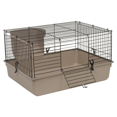 (Small) Indoor Guinea Pig Cage Single Level Plastic Base