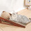 Cat Scratching Board Tripod Type Detachable 3 in 1 Scratching Post Grinding Claw Climbing Board 4