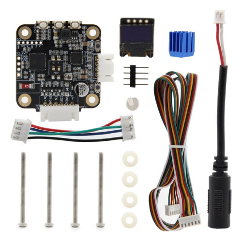 Lilygo Módulo Sem Fio TTGO T-Motor ESP32 TMC2209 com Placa de Expansão OLED de 0,49 Polegadas e Carcaça Impressa em 3D. 1