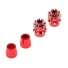 (2 Pcs) 2-8pack 2pcs Aluminum Anti-slip Thumb Rocker M3 Futaba Remote Controller