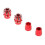 (5 Pcs) 2-8pack 2pcs Aluminum Anti-slip Thumb Rocker M3 Futaba Remote Controller 1