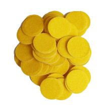 (Coarse) 100 Pieces Sanding Paper Discs ,Round ,Pedicure Tool ,Foot File Sandpaper Discs