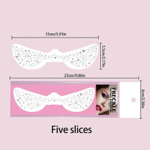 2026 Best 5 Sheets Glitters Freckles Temporary Tattooing Sparkling Face Speckles Patches Accesries for Makeup and Party Looks Multicolor