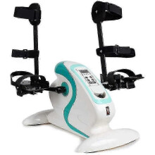 2026 Best!! Electric Pedal Exerciser with Leg Protector for Seniors,portable Fitness Cycle for Arm/leg,electronic Physical Therapy Rehab Bike Trainer