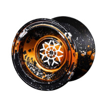 (Gold) New Professional Metal Aluminum Alloy Yoyo with 10 Ball Bearing High Speed Kids Toy HK