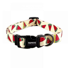 Veeki Dog Collar, for Small Medium Large Dogs, Pretty Boy Girl Nylon High-density Polyester Pattern Collars with Safety Buckle, Adjustable for Male Fe
