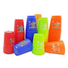 (A, Blue) Speed Stacks | Official Sport Stacking Set - 12 Cups For Speed Training Travel Party Games