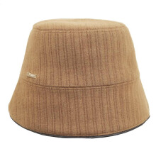 (Khaki, one size) Women's Corduroy Bucket Hat Winter Thick Wool Fedora Sun Shade Face Cover Fleece Beanie Casual