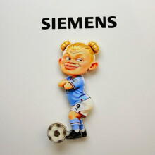(shape 3) Haaland Topknot Rotating Refrigerator Magnet Funny Football Magnet Man City Fan Creative Gift Unique Design