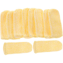 Elastische, schnittfeste Fingerlinge, 10 Stück, 2,7 x 1,2 Zoll