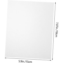 10 wiederverwendbare PVC-Bastelschablonen (18 x 15 cm) für 3D-Zeichenstifte und Malutensilien