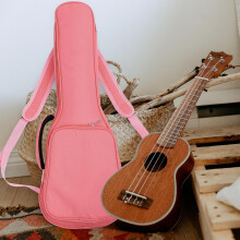 Tragbare, dicke Plus-Canvas-Ukulelentasche, wasserdichte Oxford-Stofftasche