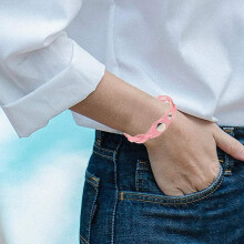10er-Set verstellbare geflochtene Lederarmbänder mit Druckknopfverschluss