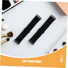 10 Stück verstellbare, elastische Perückenbänder mit Halteband für Lace-Front-Perücken, strapazierfähiges, dehnbares Kopfband