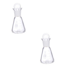 Stück konische Erlenmeyer-Glasflaschen aus Borosilikatglas für Laborbedarf