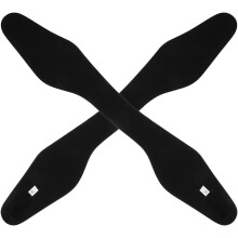 Wasserdichtes Schwimm-Ohrband/Stirnband, 2 Stück, Schwarz, Größe M, Schwimmzubehör