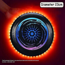 (ATS30335 C) LED Flying Disc Outdoor Toys Children Boomerang Discs Ultimate Sport Beach Camping Game Autism Social Interaction Toys for Kids