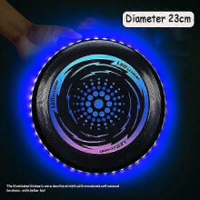 (ATS30335 D) LED Flying Disc Outdoor Toys Children Boomerang Discs Ultimate Sport Beach Camping Game Autism Social Interaction Toys for Kids