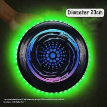 (ATS30335 A) LED Flying Disc Outdoor Toys Children Boomerang Discs Ultimate Sport Beach Camping Game Autism Social Interaction Toys for Kids