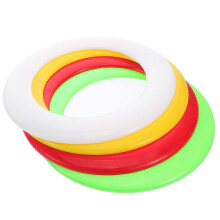 Flying Disc Hollow Flying Disc for Beach 8Pcs Assorted Color Durable Plastic