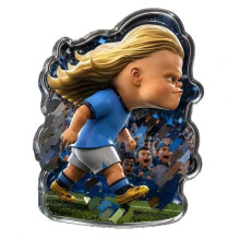 Haaland 2026 Magnet Sticker Cartoon Football Star Acrylic Rotating Creative Decorative Gift