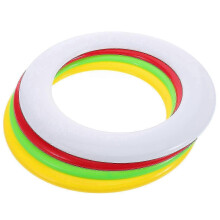 4pcs Hollow Flying Discs for Beach, Halloween, Sports & Family Fun