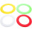 Flying Disc Hollow Flying Disc for Beach 8Pcs Assorted Color Durable Plastic 2