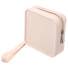 Blue Silicone Tampon Pouch for Feminine Product Use 2Pcs Period Bag Storage