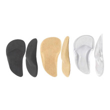 3 Pairs Foot Arch Pad Support Insoles Women Men Solid Color Shoes Insoles