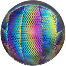 Glow in the Dark Volleyball No. 5 Reflective Volleyball Equipment in the Dark Perfect for Night Games Beach Party