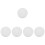 5Pcs Plastic Flying Disc Toy Outdoor for Interactive Fun Round Plate 3