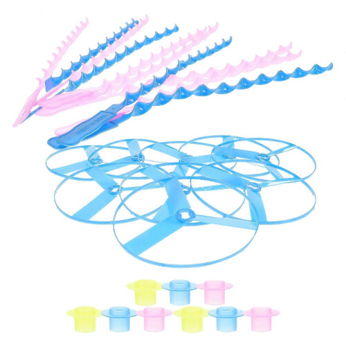 Flying Disc Toys for Kids Playing Pull String 20Pcs Durable Kids Outdoor Flying Discs