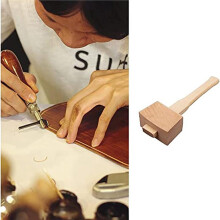 Wooden Mallet Hammer with Handle Wooden Woodworking Mallet Carpenters Mallet for DIY Carpentry Making Tool