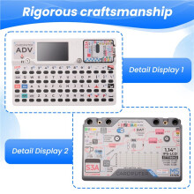 Cardputer Adv Versie ESP32 Draagbare Computer M5StamPS3A Ontwikkelingskit 1,14 Inch Scherm 56 Toetsen Toetsenbordkaart