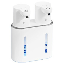 New Large Capacity Automatic Induction Soap Dispenser Foam Machine Double Soap Dispenser Wall Mounted Handsanitizer
