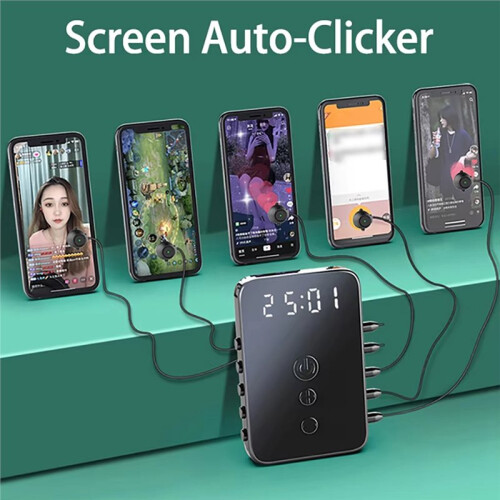 SmartPhone Screen Auto Clicker Continuous Automatic Click Device Physical Touch Screen for Live Streaming APP 2