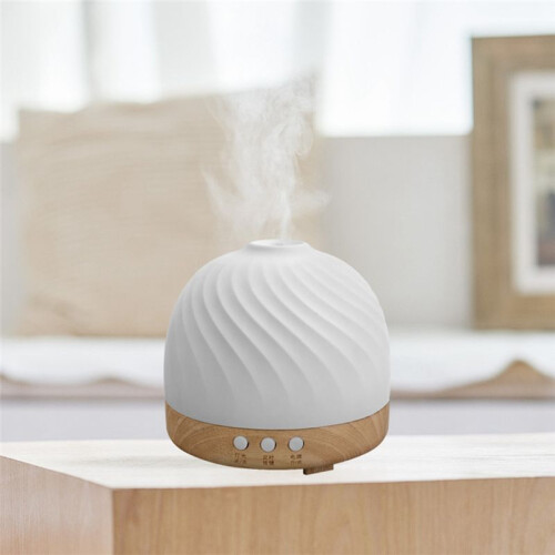 300ML Aromatherapy Machine Silent Essential Oil Diffuser Atomizing Air Humidifier for Bedroom Office US Plug 2