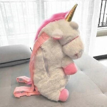 (50cm Backpack) New Movie Charactar Unicorn Stuffed Animal Plush Doll Soft Toy Kids Xmas Gift 50CM