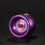(Crown Purple Dot) Aluminum Yo Yo For Kids Beginner 1
