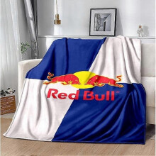 (Style04, 150x200cm(60x80inch)) Red Bulls Warm Soft Flannel Blanket Bedroom Sofa Bedspread Gifts Home Throw Bed