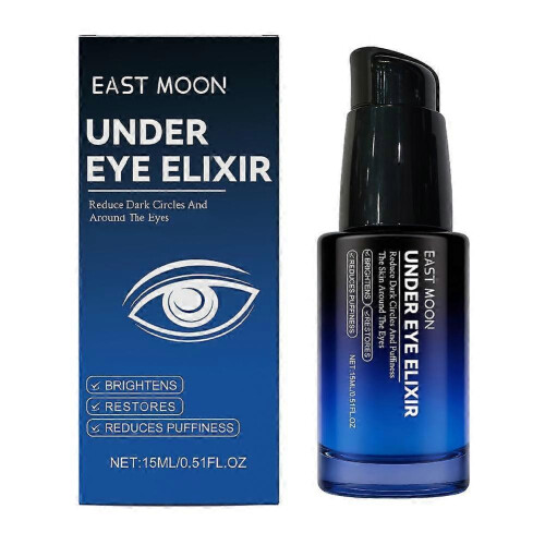 Under Eye Elixir Serum - Retinol Arginine, Dark Circle Puffiness Relief, 15ml