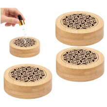 4 Stuk Aroma Box Set, Passieve Diffuser, Box Diffuser Gewoon Essentie Drogen Geschikt voor Meditatie Ruimte en Thuisgeur